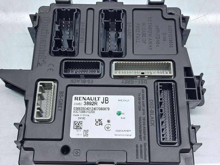 Modul confort Dacia Jogger facelift [Fabr 2021-2025] 284B23892R