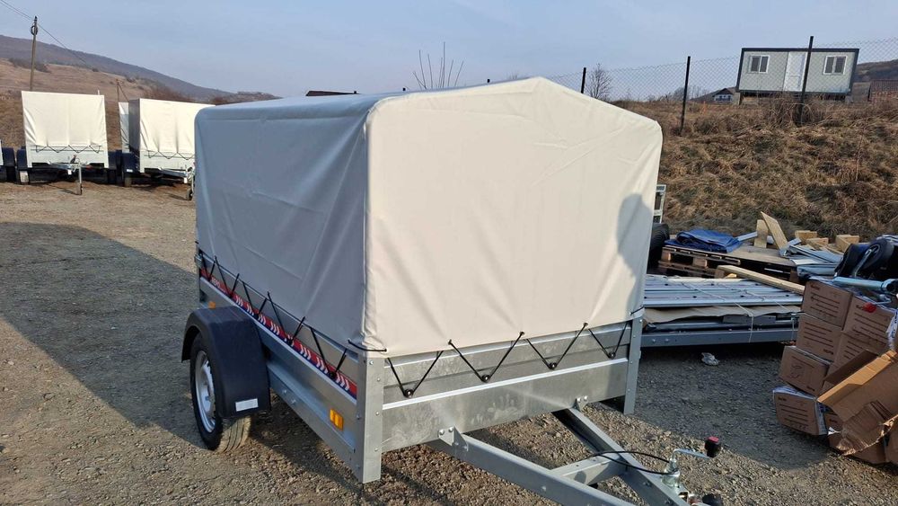 Remorca Auto 750 KG , Produs in Romania RAR GRATUIT 205X115X34