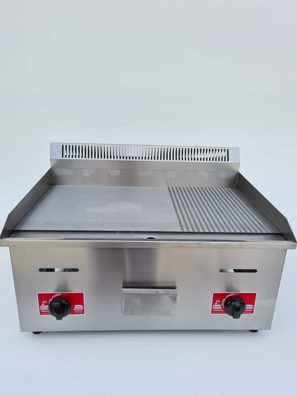 LIVRARE GRATUITA Grill pe GAZ Striat si Neted 720x540mm NOU