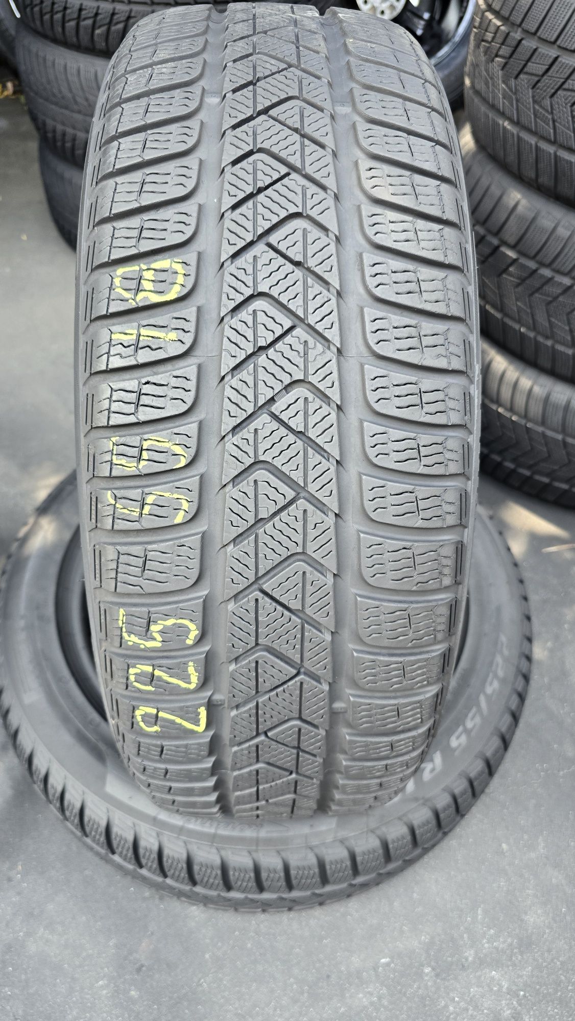 2 anvelope iarnă Pirelli 225/55/18 - transport inclus