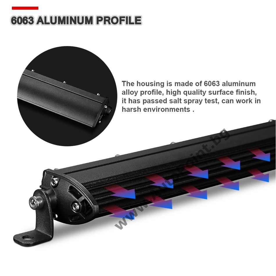 LED BAR 36w 34см халоген