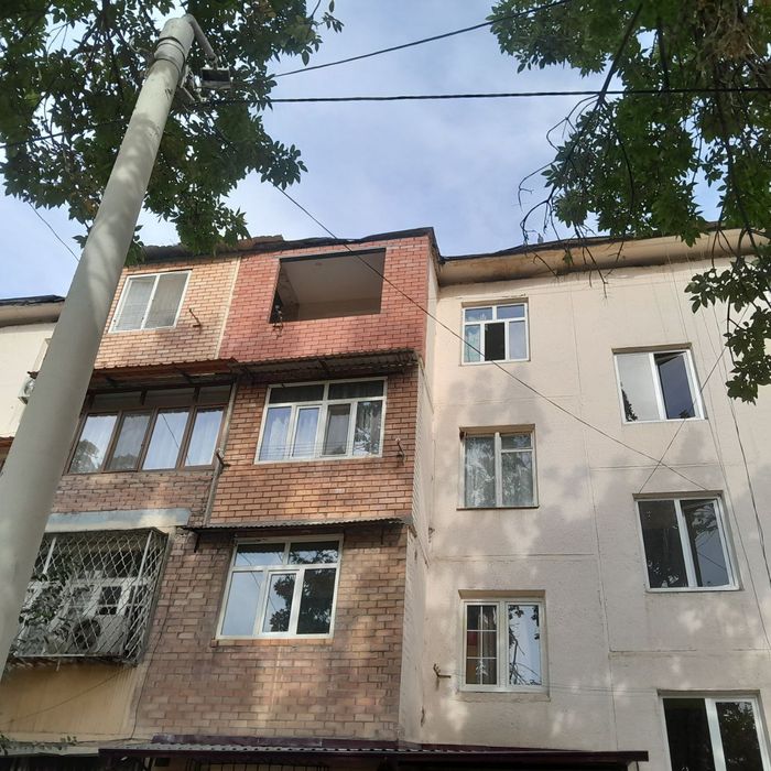 Balkonga g'isht teramiz.Kladka balkon.Керпичная кладка балканов