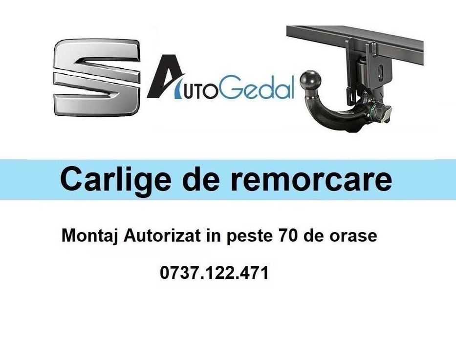 Carlig Remorcare SEAT Tarraco - Omologat RAR si EU - 5 ani Garantie