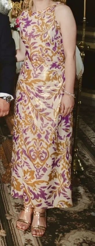 Rochie cu efect metalizat