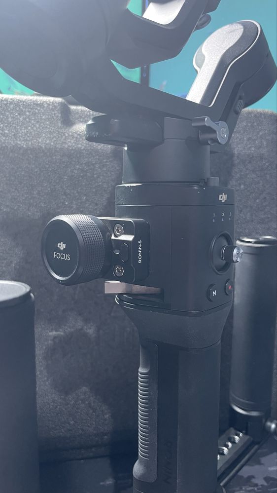 DJI Ronin SC + Focus Wheel + Dual Handles