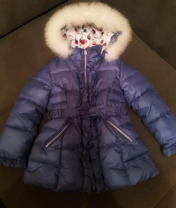 Детский пуховик на девочку