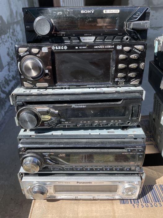 Casetofoane auto pioneer jvc panasonic sony