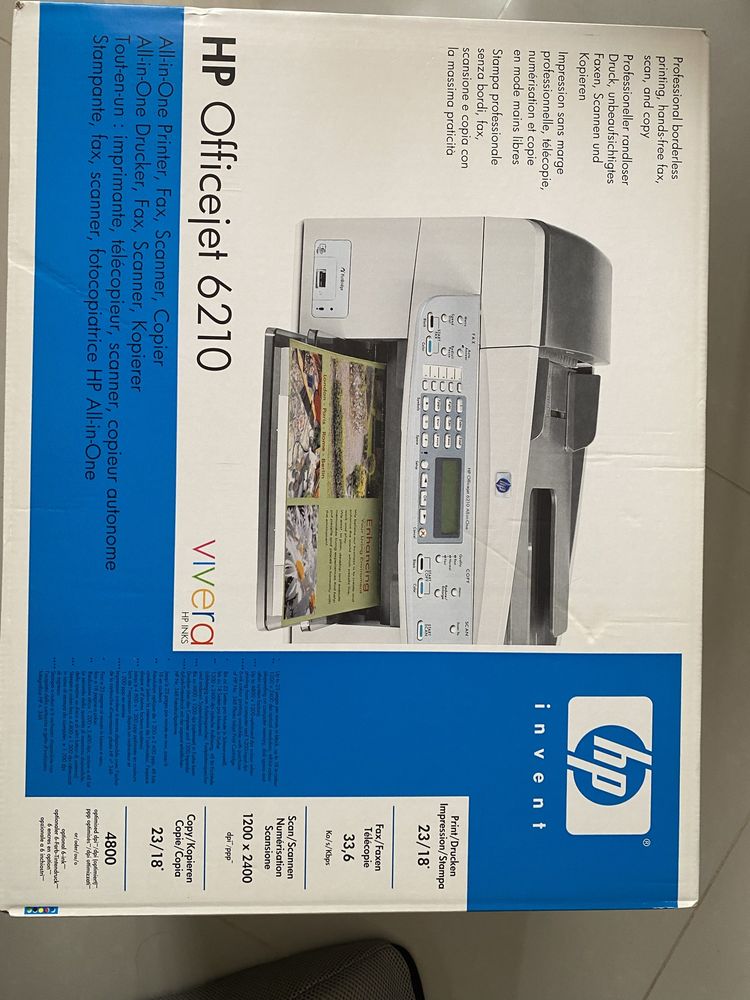 Принтер, скенер, факс - цветен. Hp - Officejet 6210