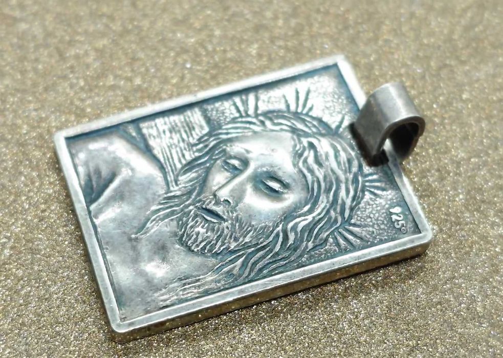 Pandantiv vechi „Iisus” – argint 925