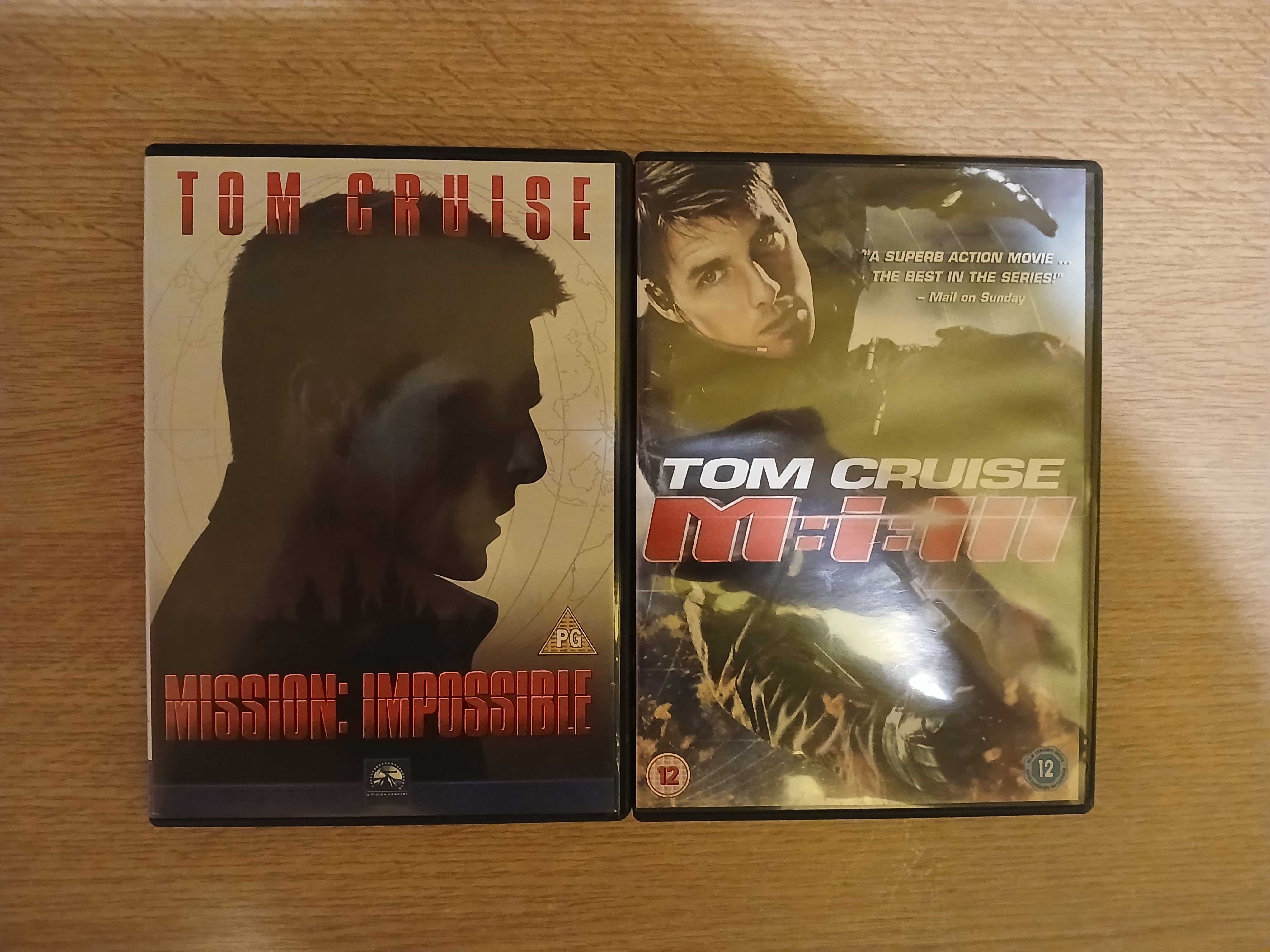 Filmele Mission Impossible 1 si 3 pe DVD