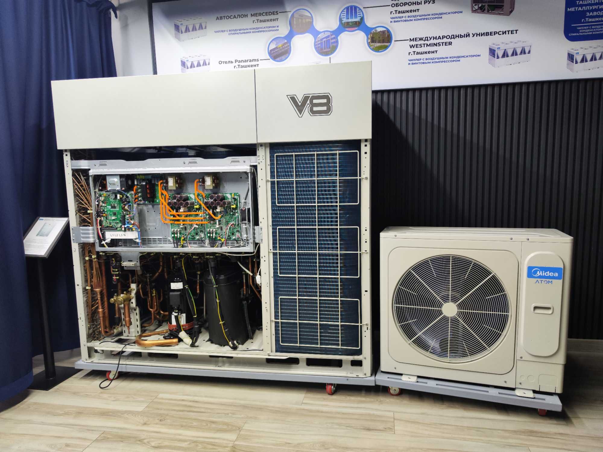Кассетный кондиционер Midea Gifu-18000 On-Off Доставка  | Гарантия