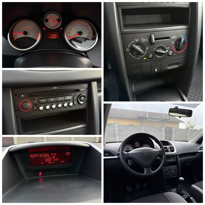 Peugeot 207-1.4i 75Cp ※145.000km※-2008-Comenzi Volan-Clima-Radio