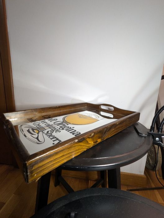 Огледален сервизен поднос