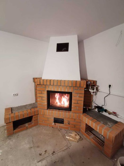 Sobe si Seminee cu registru din inox si calorifere