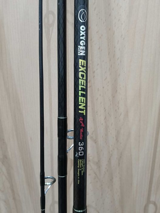 Lansete de pescuit lungime 3,6m.din 3 segmente.-OXIGEN EXCELLENT-4lbs.