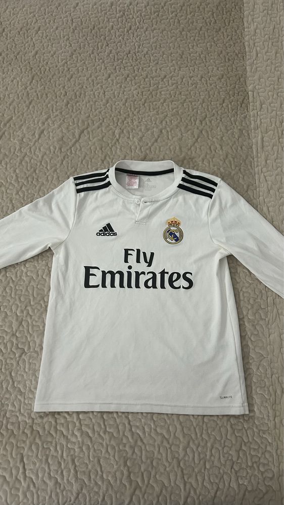 Vănd tricou Real Madrid, mânecă lungă, sezonul 2018/2019