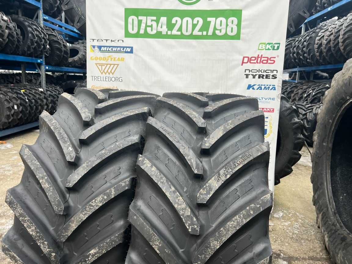 Cauciucuri radiale 600/60R30 noi pentru tractor fata marca BKT