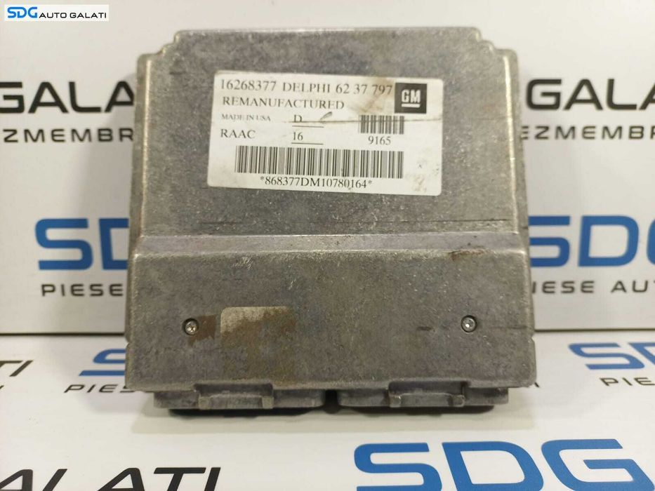 ECU Calculator Motor Opel Astra G 1.6 Benzina 1998 - 2005 Cod 16268377 6237797 [L1335]