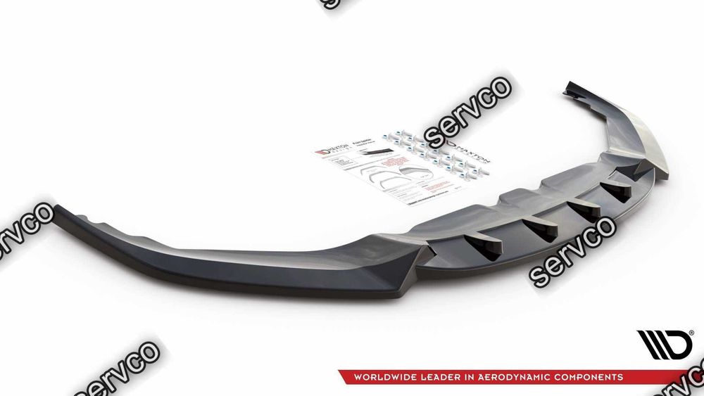 Prelungire bara fata lip Bmw Seria 8 G15 G16 MPack Gran Coupe 2018- v3