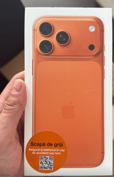 Iphone 17 ProMax Orange 256GB NOU