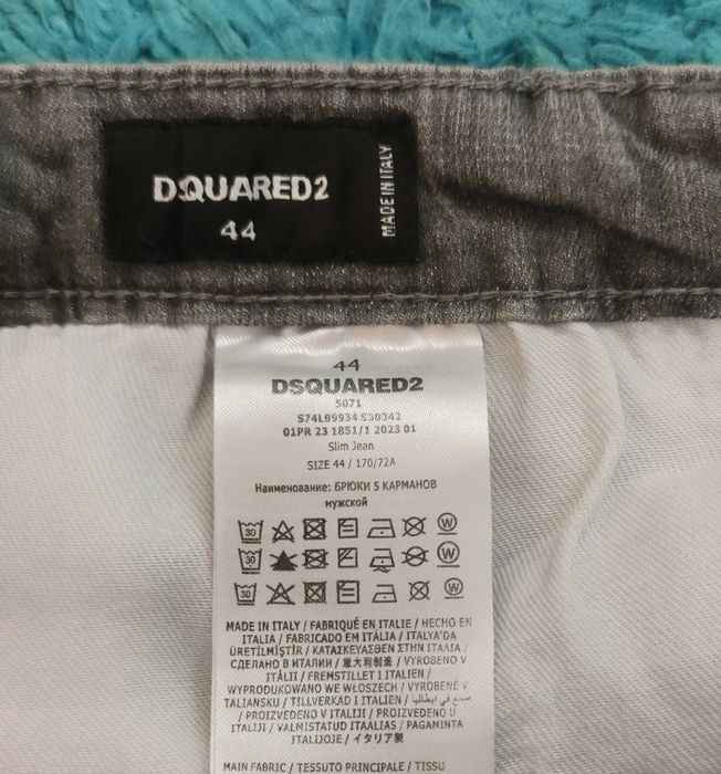 Blugi scurti DSQUARED 2 Grey
