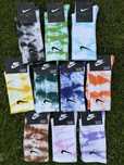 Nike tie dye sosete