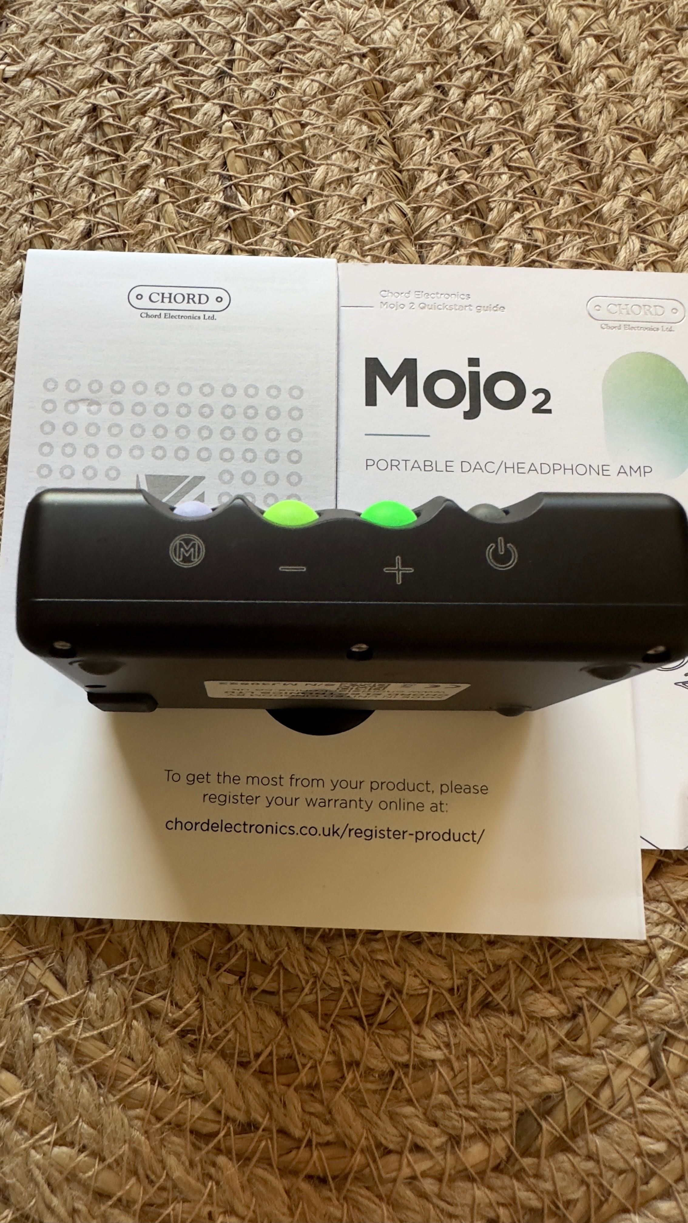 Chord Mojo 2 portable dac/headphone amp