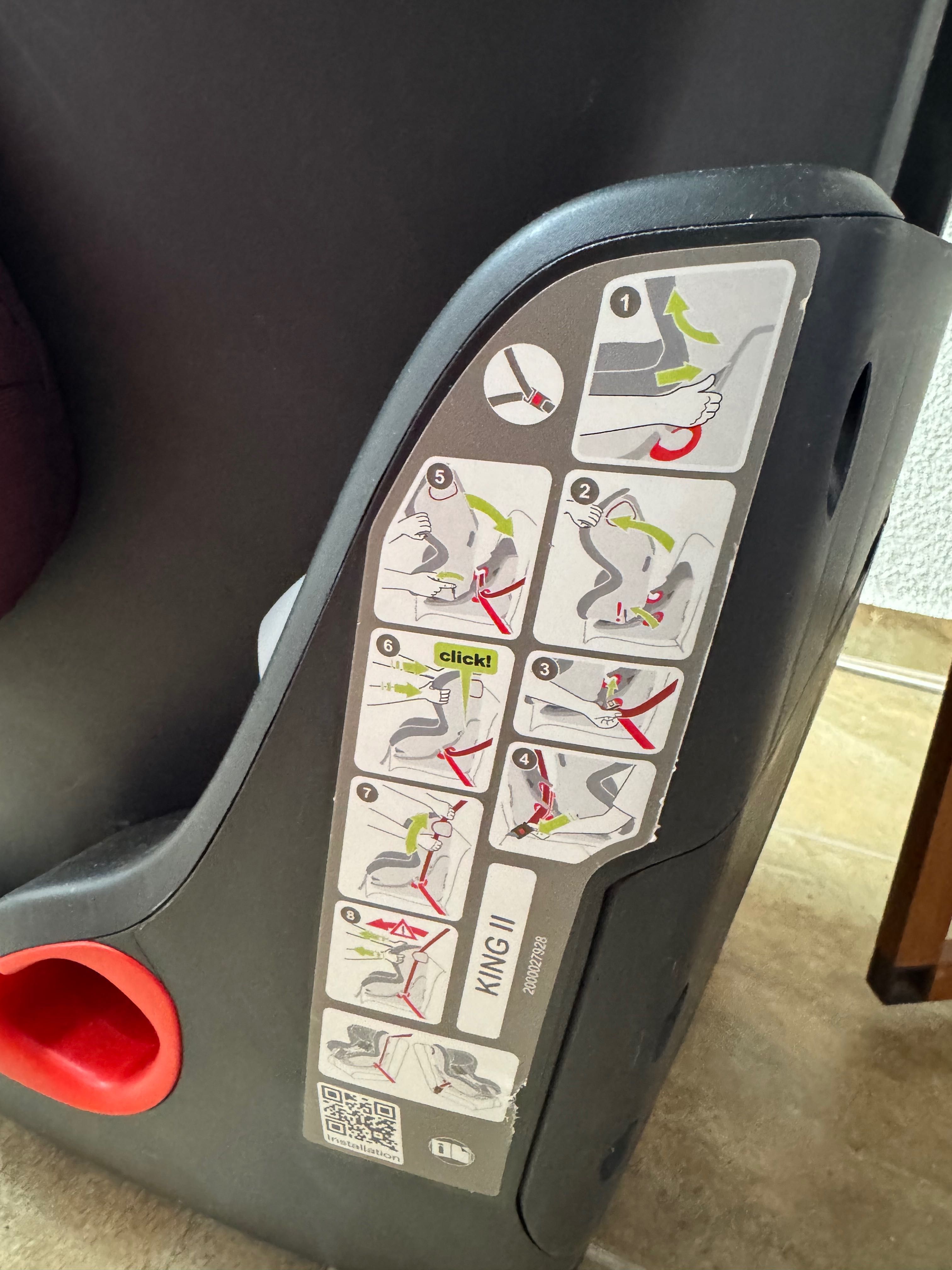 детско столче за кола Britax Römer King II –  (9–18 кг)