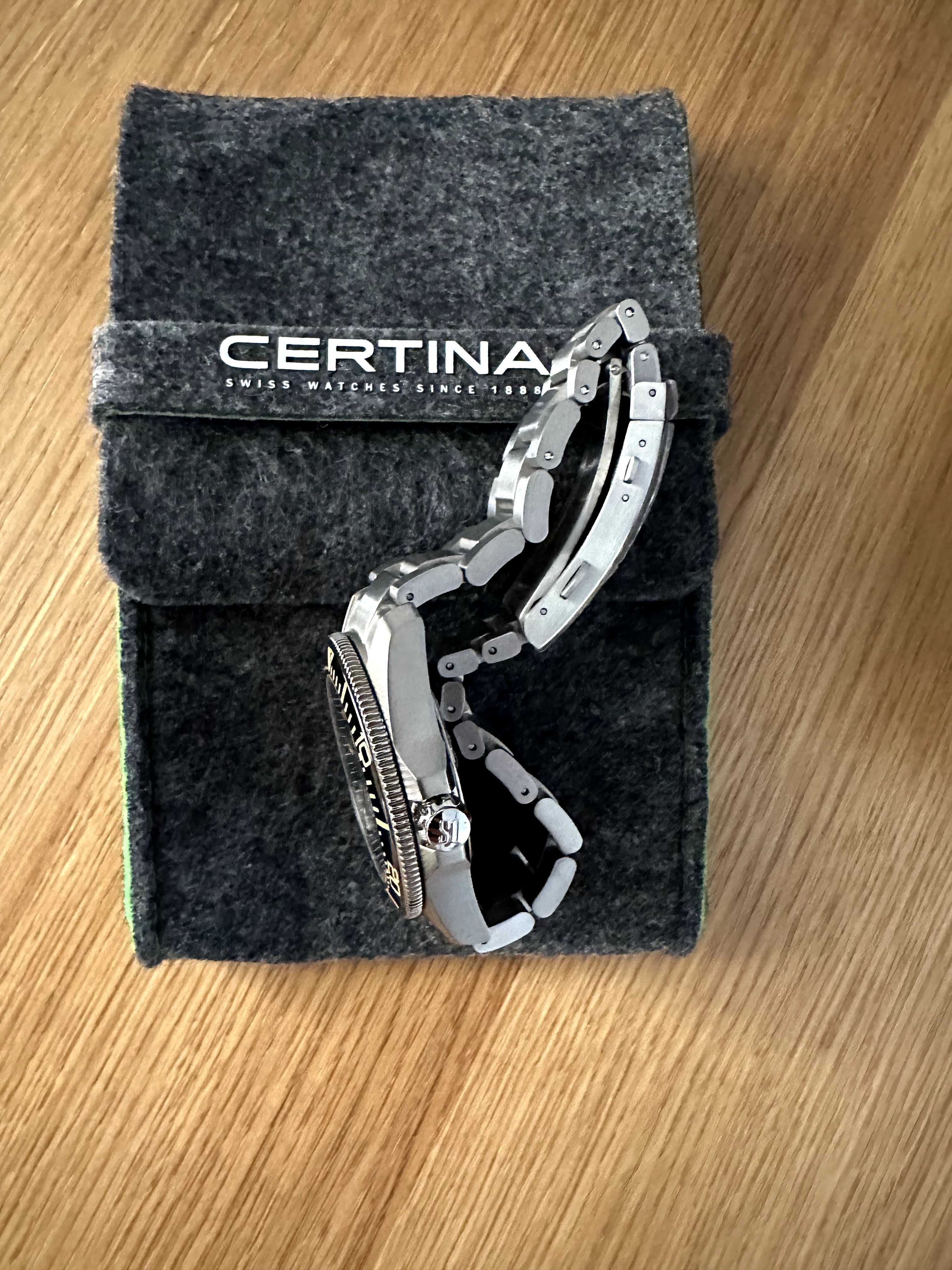 Часовник Certina DS Action Diver 43mm - НОВ