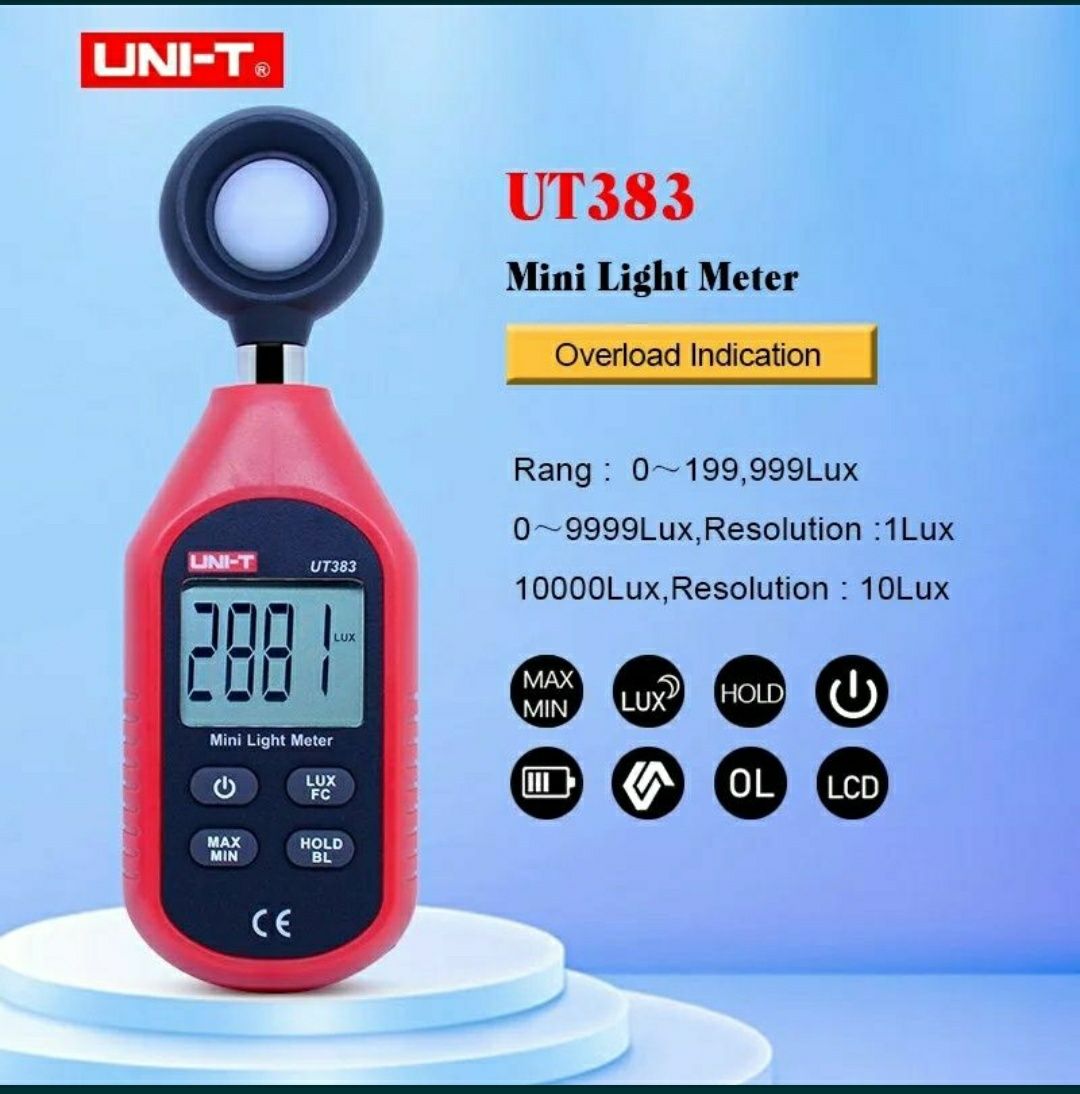 Uni-t lux lumen metru