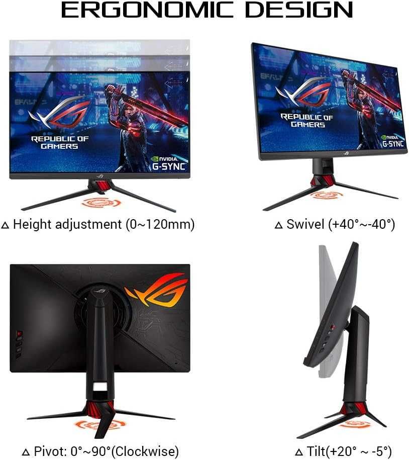 [НОВЫЙ] Монитор ASUS 27" ROG STRIX XG276Q | FHD, IPS, 170Hz, G-Sync