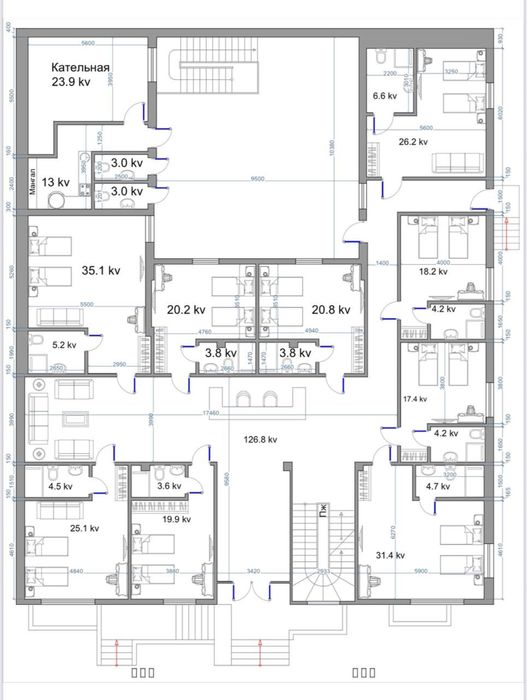 Здание рядом с High Town Mall 2150 кв.м
