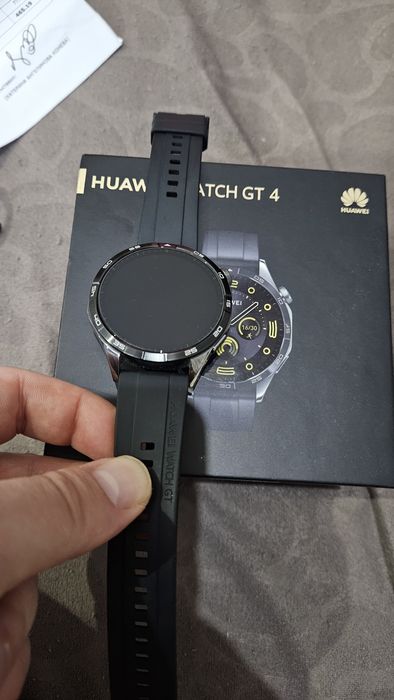 Huawei watch GT 4 46mm black гаранция