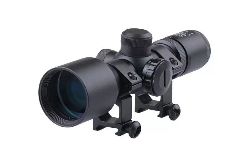 Оптика theta optics 3-9x40 с подцветка