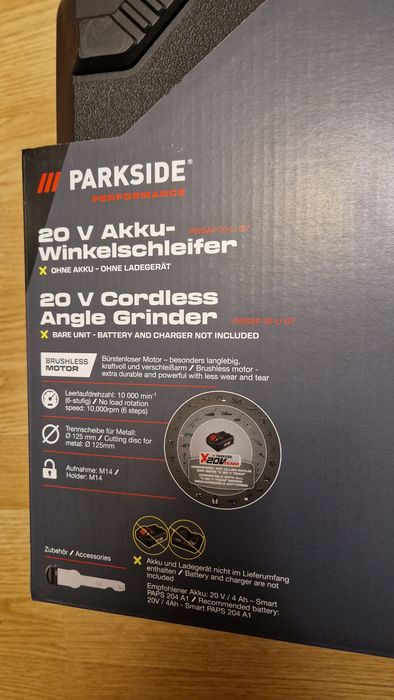 Flex / polizor unghiular Parkside Performance cu garantie