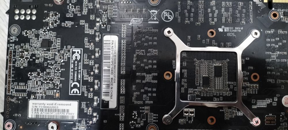 Продам видеокарту GTX 1070 TI