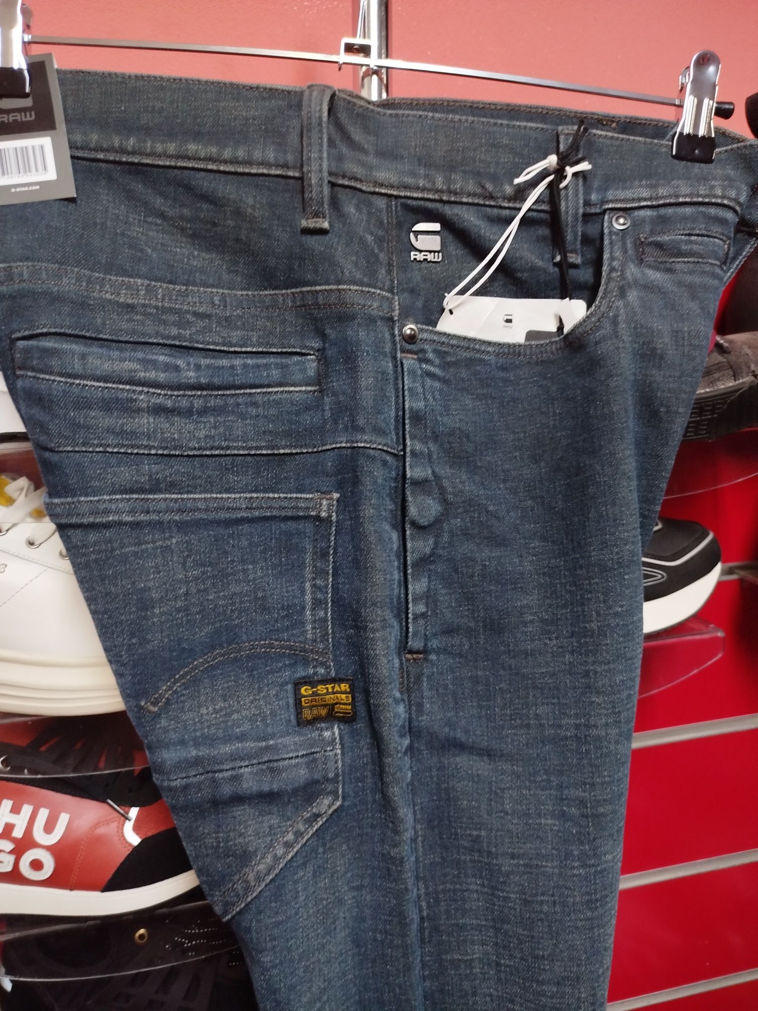 Оригинални дънки G-Star Raw D-Staq 3D Slim W30 W31 W32 W40 нови мъжки