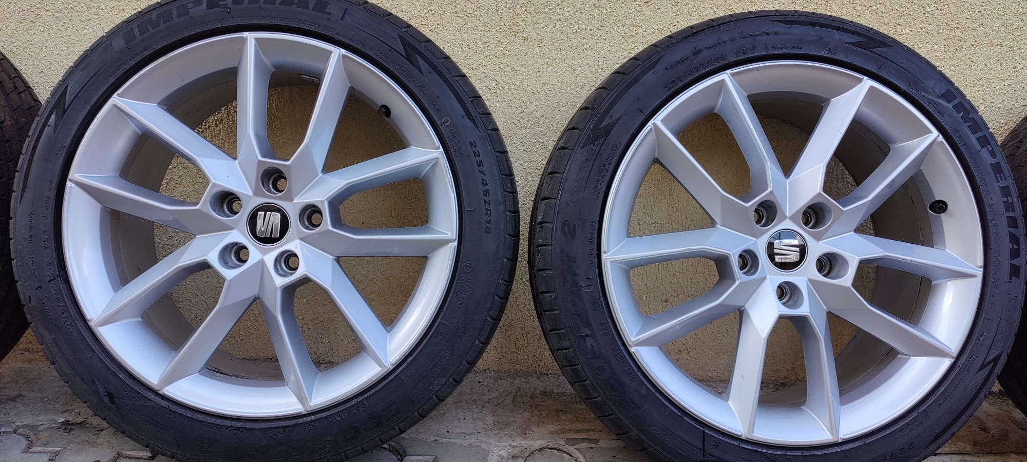 Jante Aliaj Skoda RS model GEMINI 18" compatibile grupul VAG