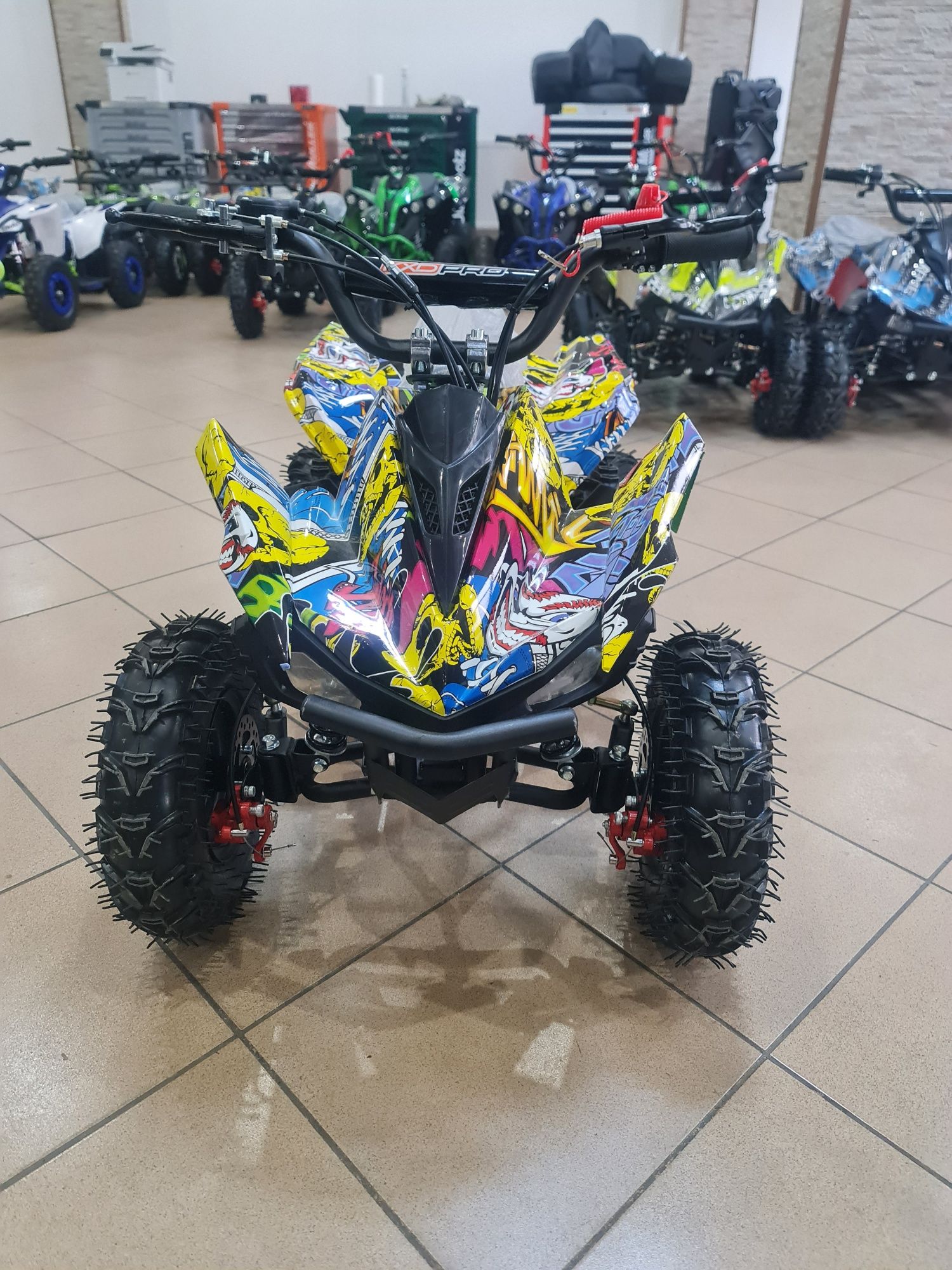 ATV KXD PRO Germany Raptor pentru copii, 49cc Nou adus din Germania