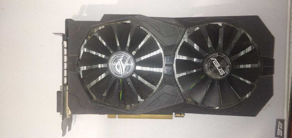 Видеокарта Asus rx570 8gb