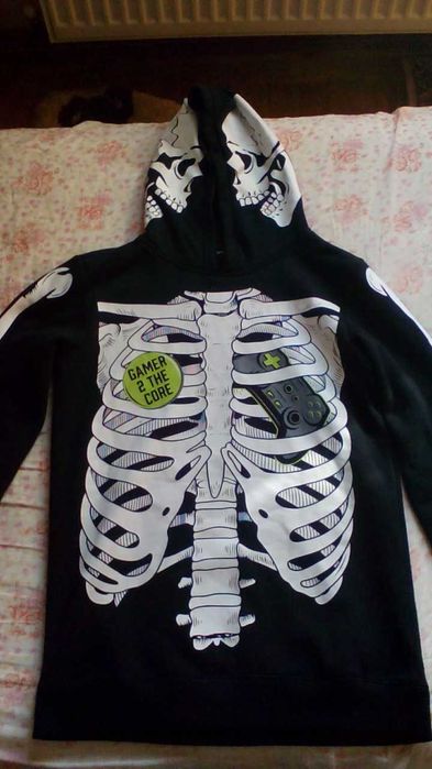 Hanorac pentru gameri - „GAMER 2 THE CORE” cu glugă