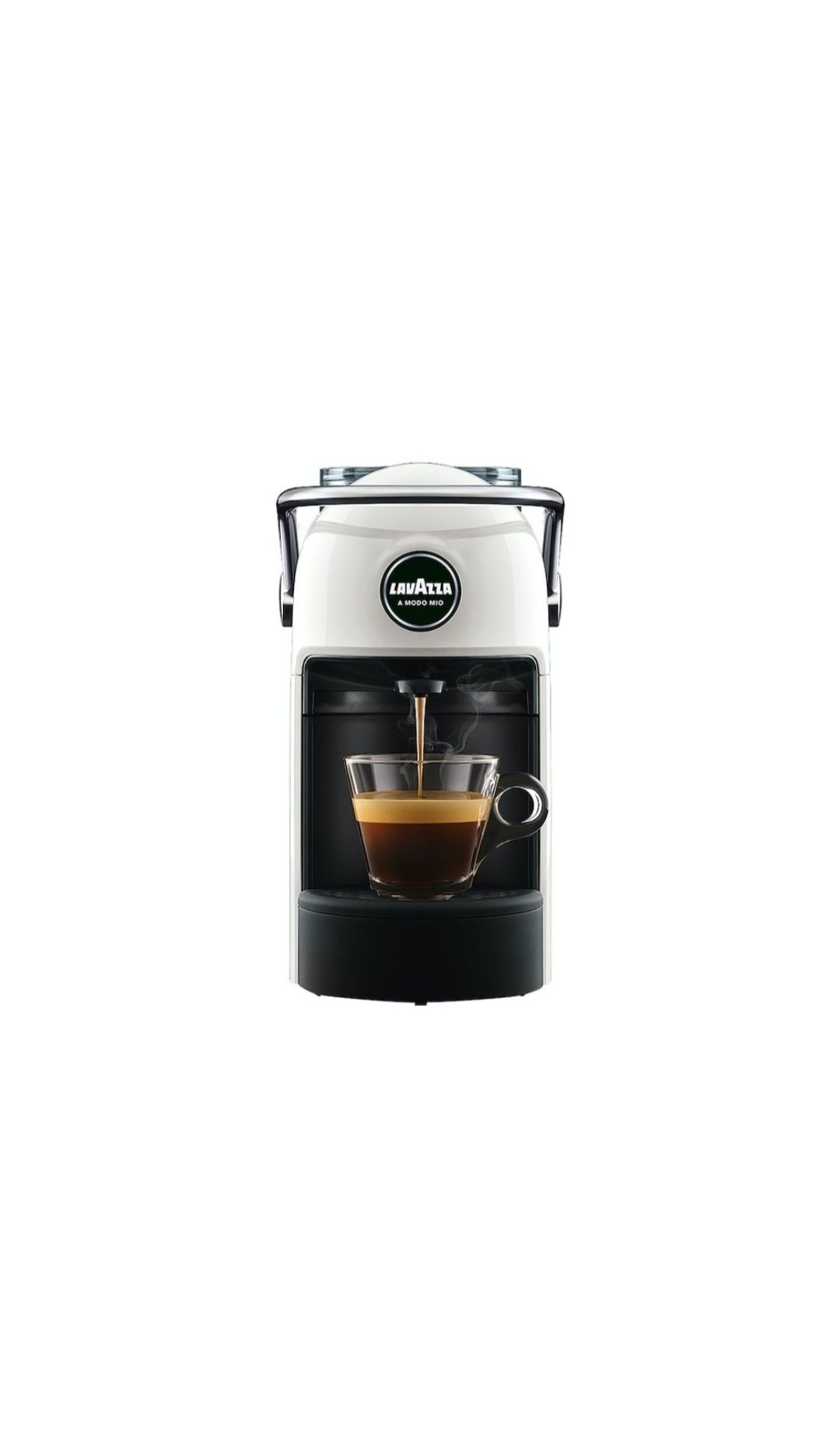 Espressor cafea Lavazza Jolie Alb, A Modo Mio, 15 bari, Putere 1260w