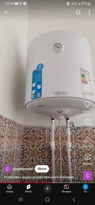 Santexnik хизмати Toshkent shaxri buylab xizmat qilamiz