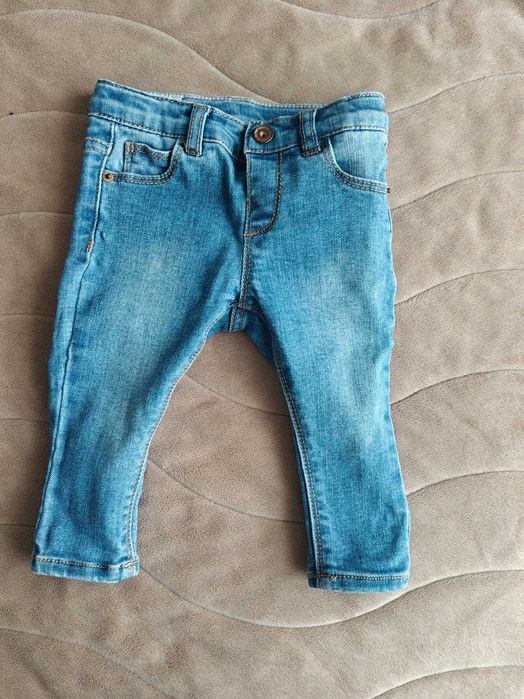 Дънки и риза Зара плюс пролетно яке, размер 68.