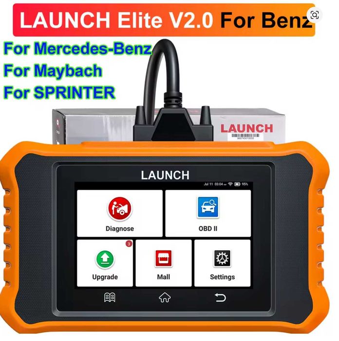 Диагностика за Mercedes  LAUNCH X431 Creader Elite V2.0