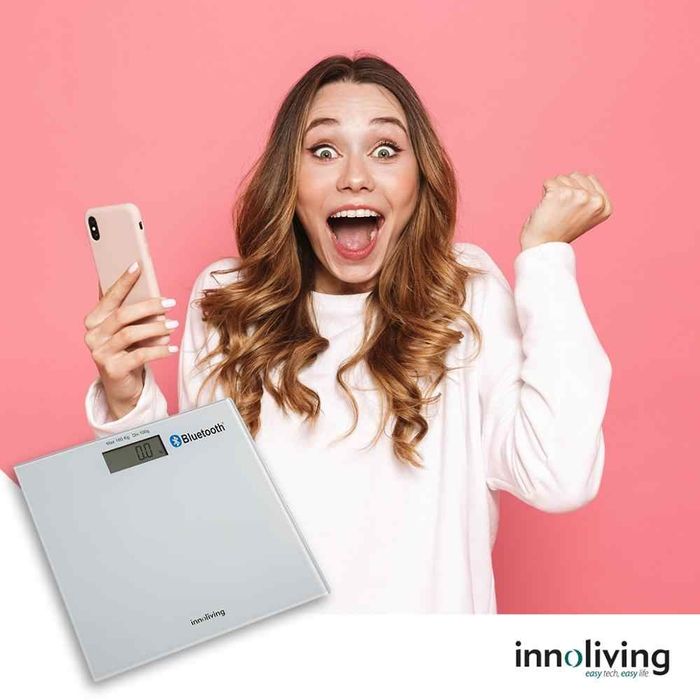 Vând cântar digital Innoliving cu Bluetooth și soft - 65 lei