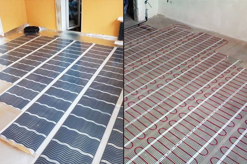 Теплые полы под линолиум, ламинат, кафель