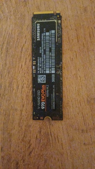 Продам SSD samsung 500GB 970 eva plus
