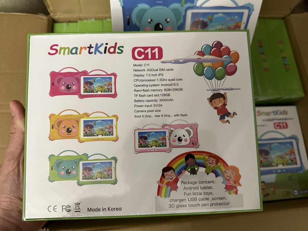 Новые Детские планшеты SmartKids C11