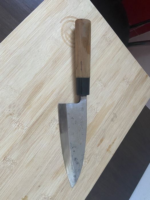 Vand cutit deba cu maner de lemn